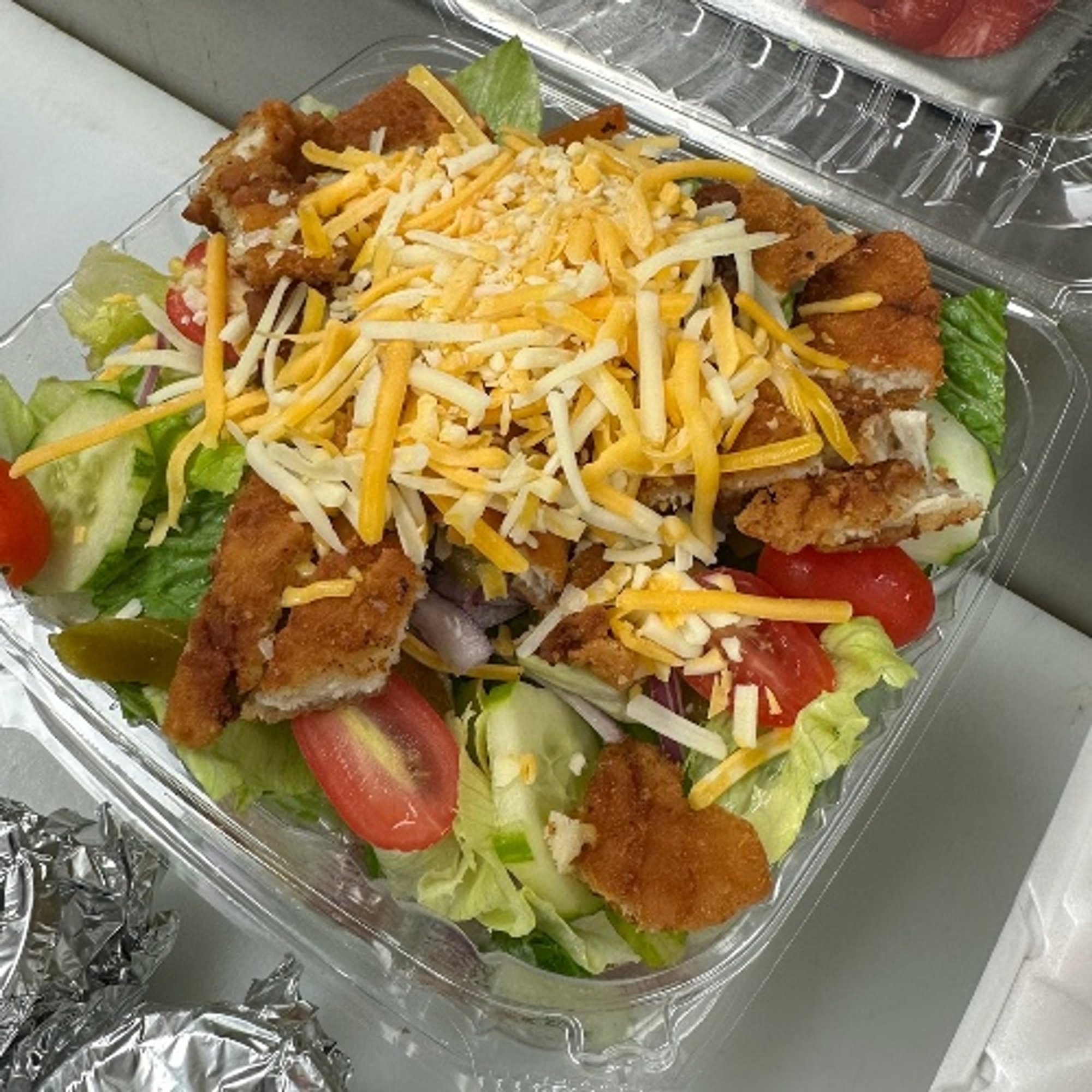 Crispy Chicken Salad
