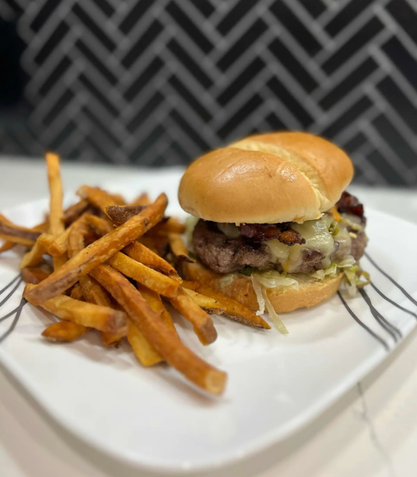 Spicy Pepperjack Burger
