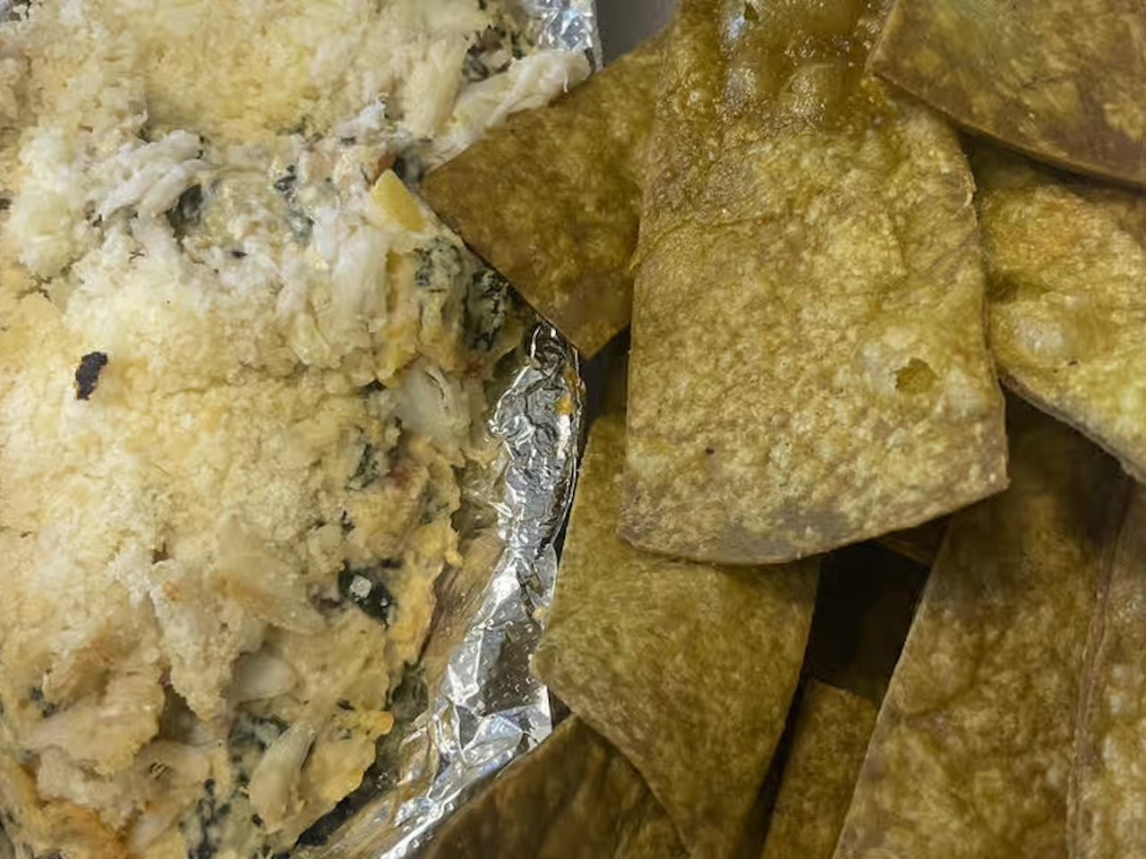 Baked Crab Artichoke & Spinach Dip