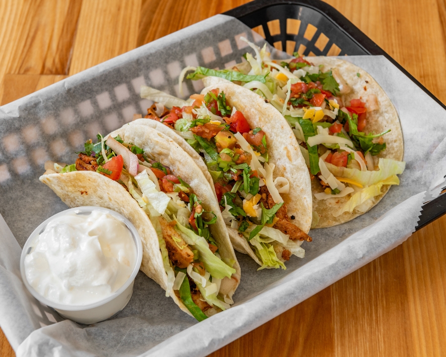Chicken Soft Tacos
