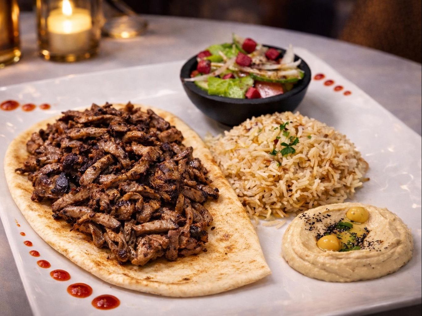 Mixed Shawarma Plate