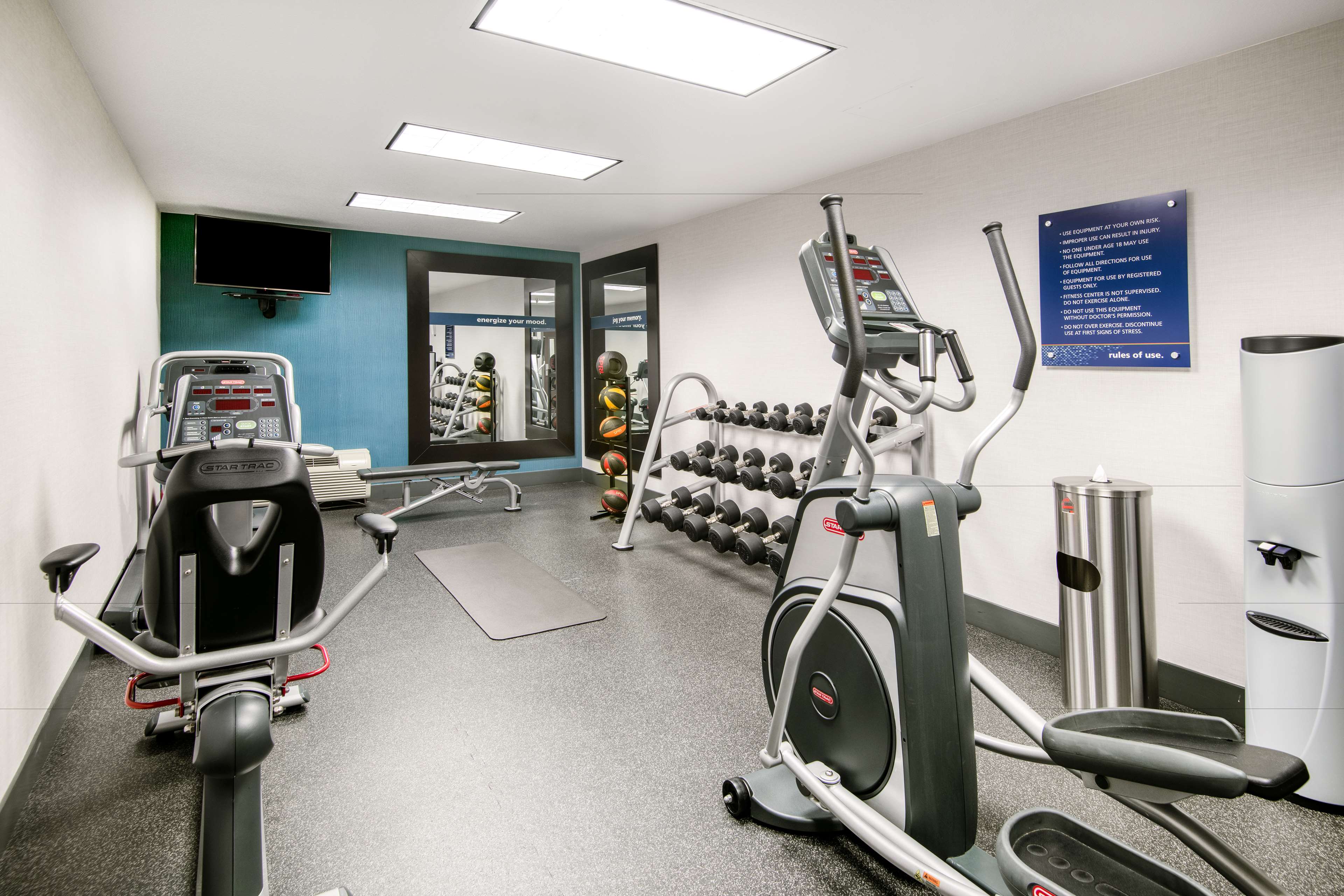 Health club  fitness center  gym