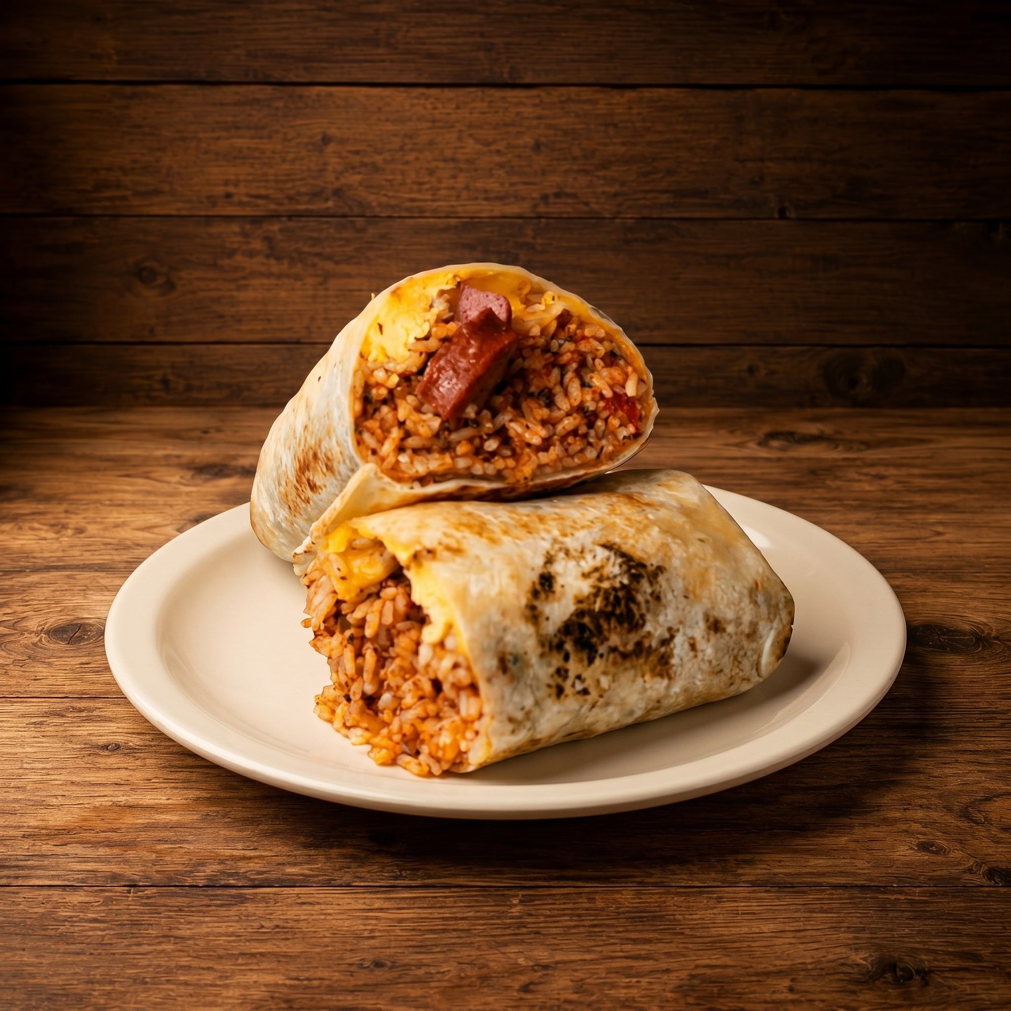 Chorizo y Papas / Sausage & Potato Burrito