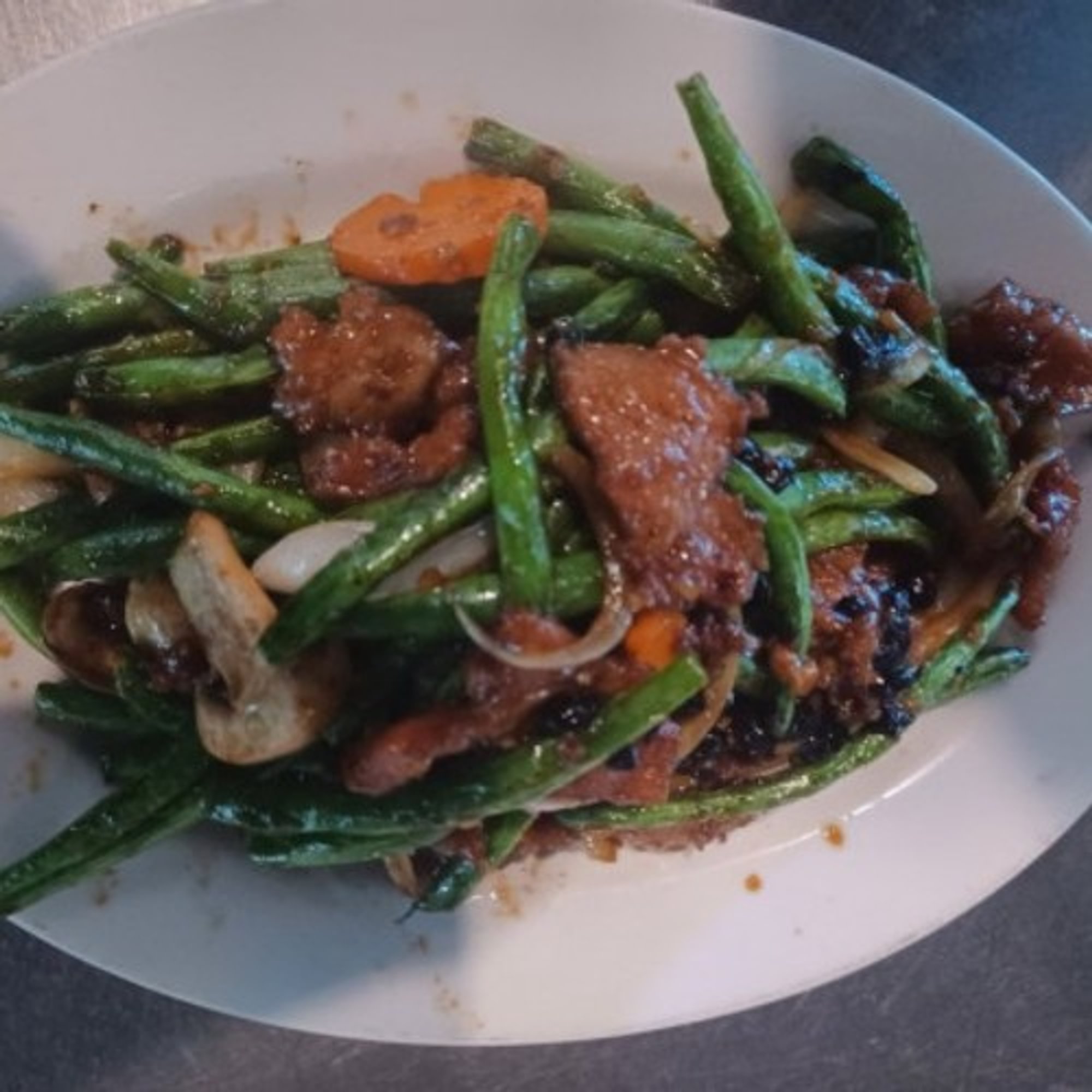 String Bean Beef