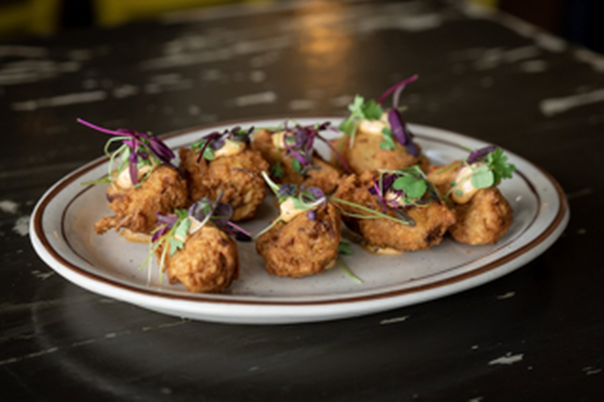 plant based Fried Artichokes