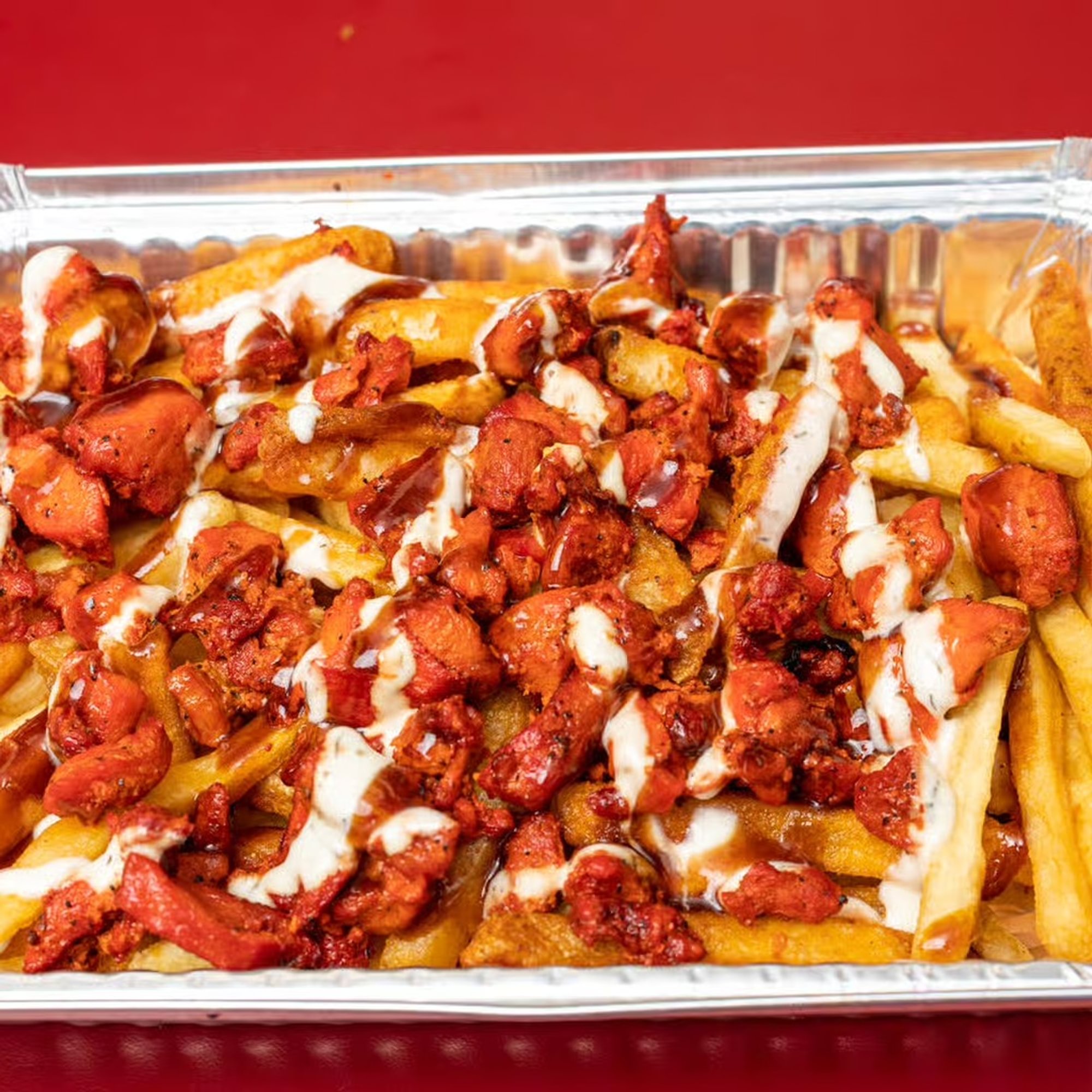 Chicken Over Fries