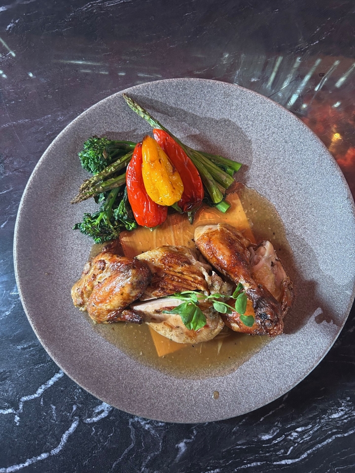 Umami Roasted Half Chicken