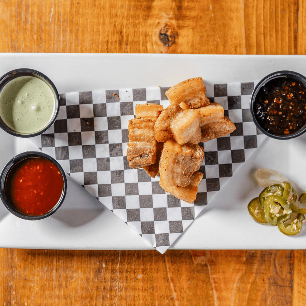 Crispy Pork Belly Bites