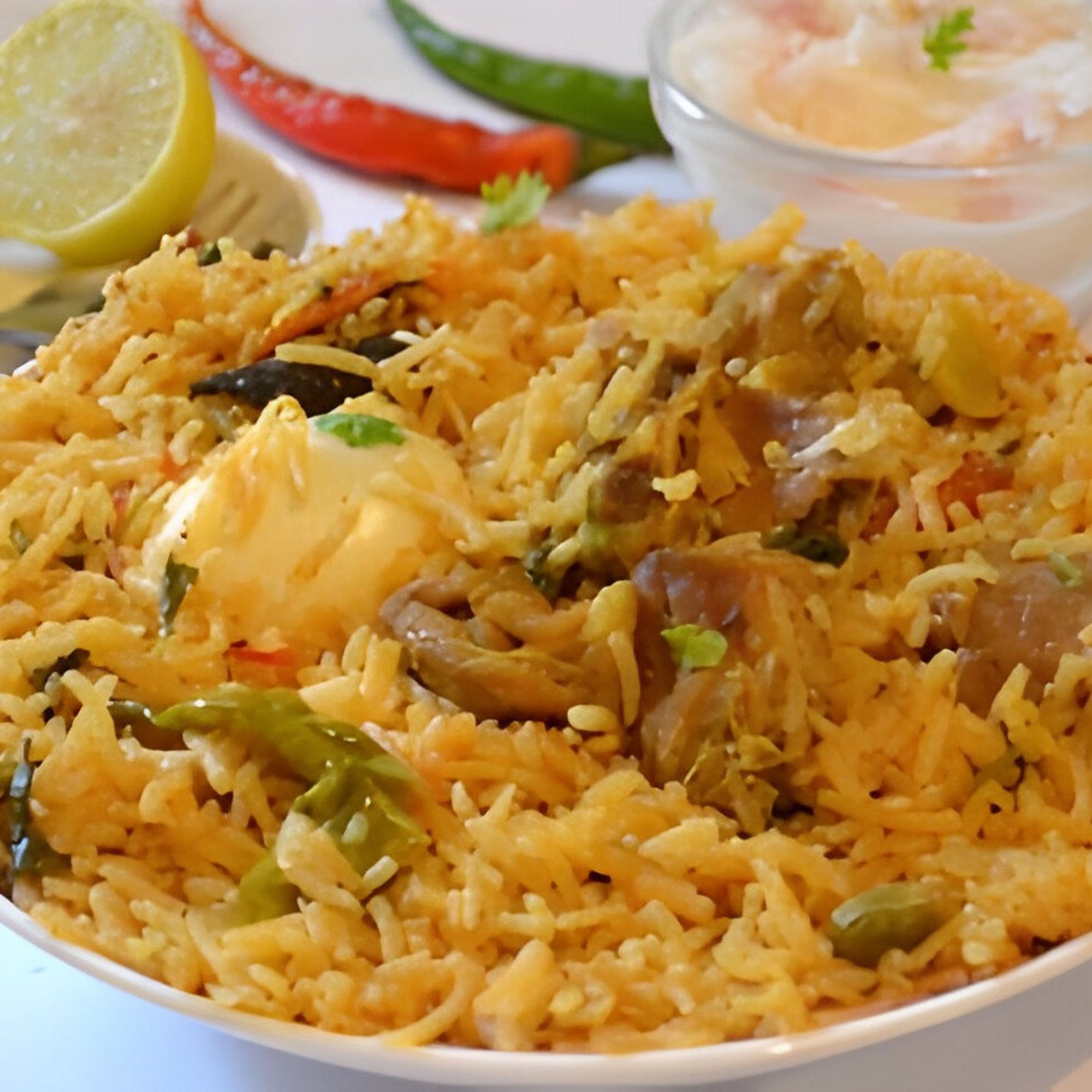 Lamb biryani