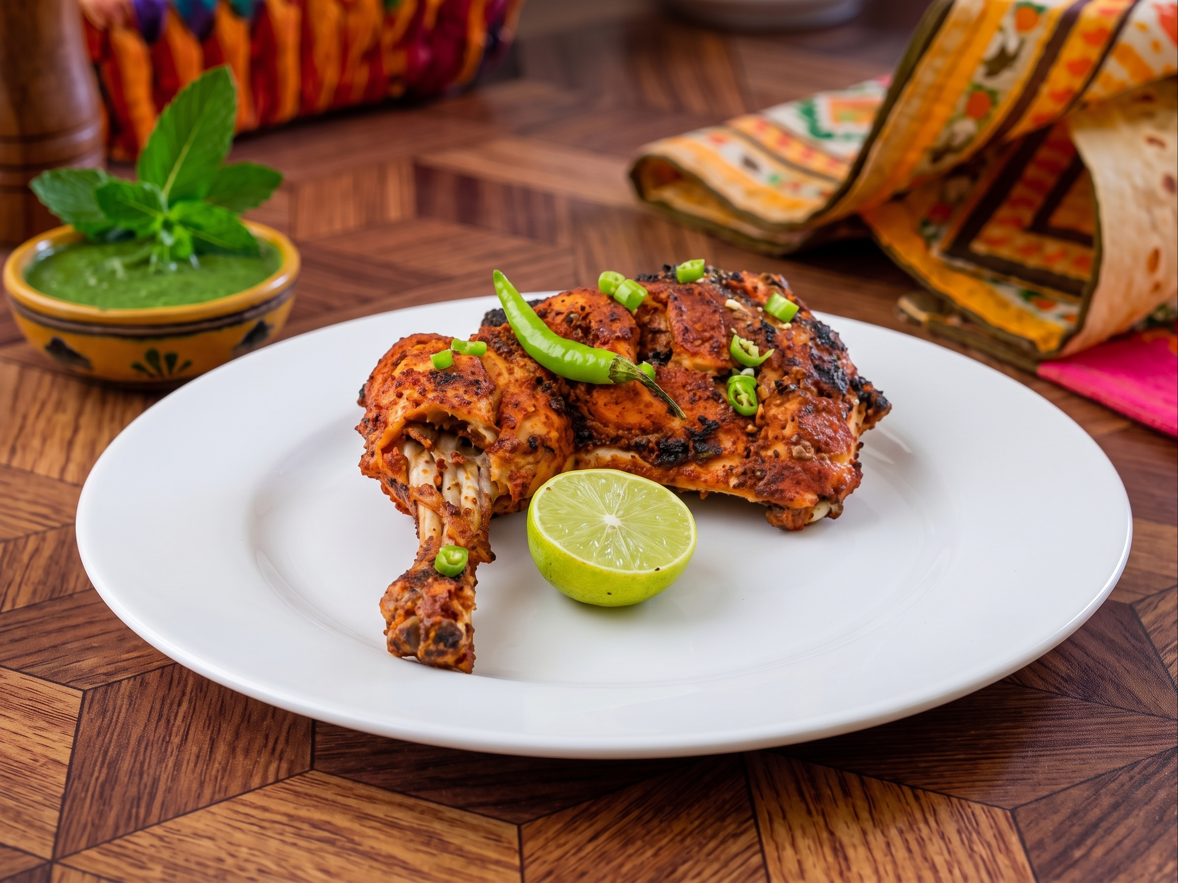 Tandoori Chicken Leg 2 Pc