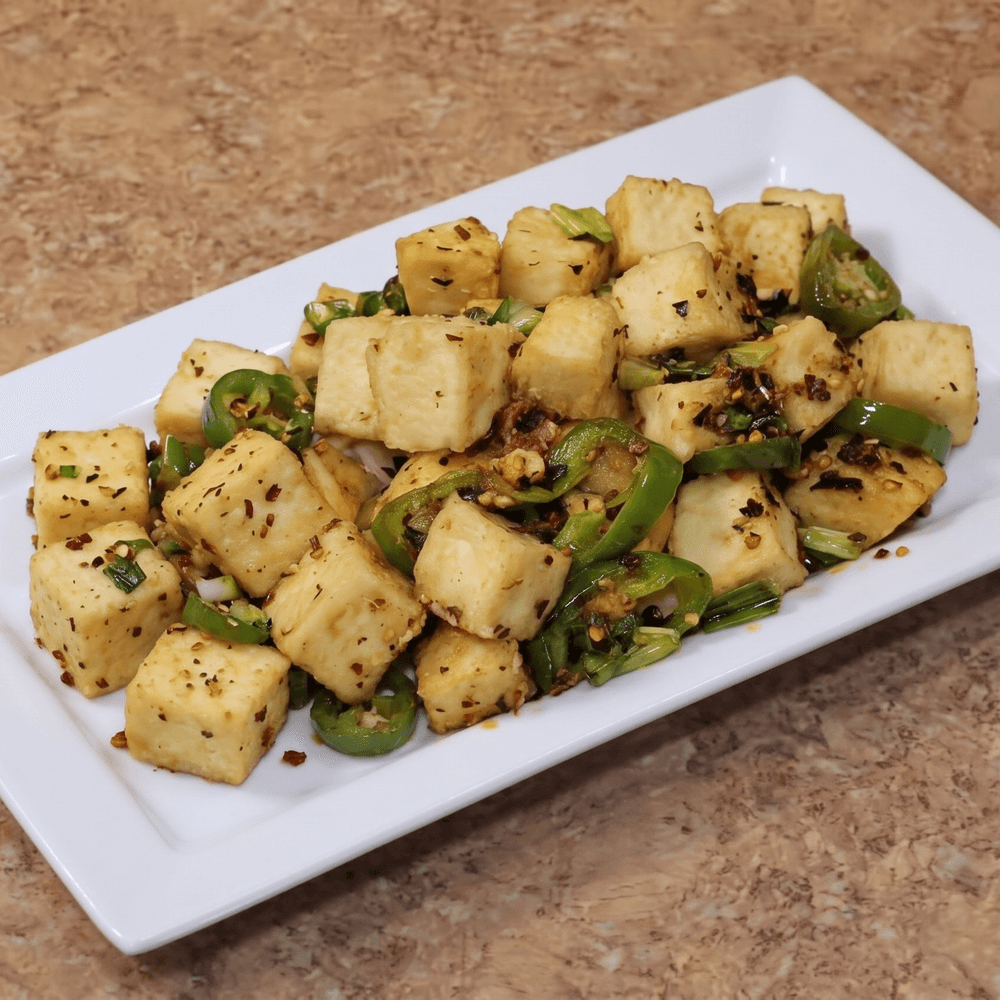 Salted & Spicy Tofu 椒盐豆腐