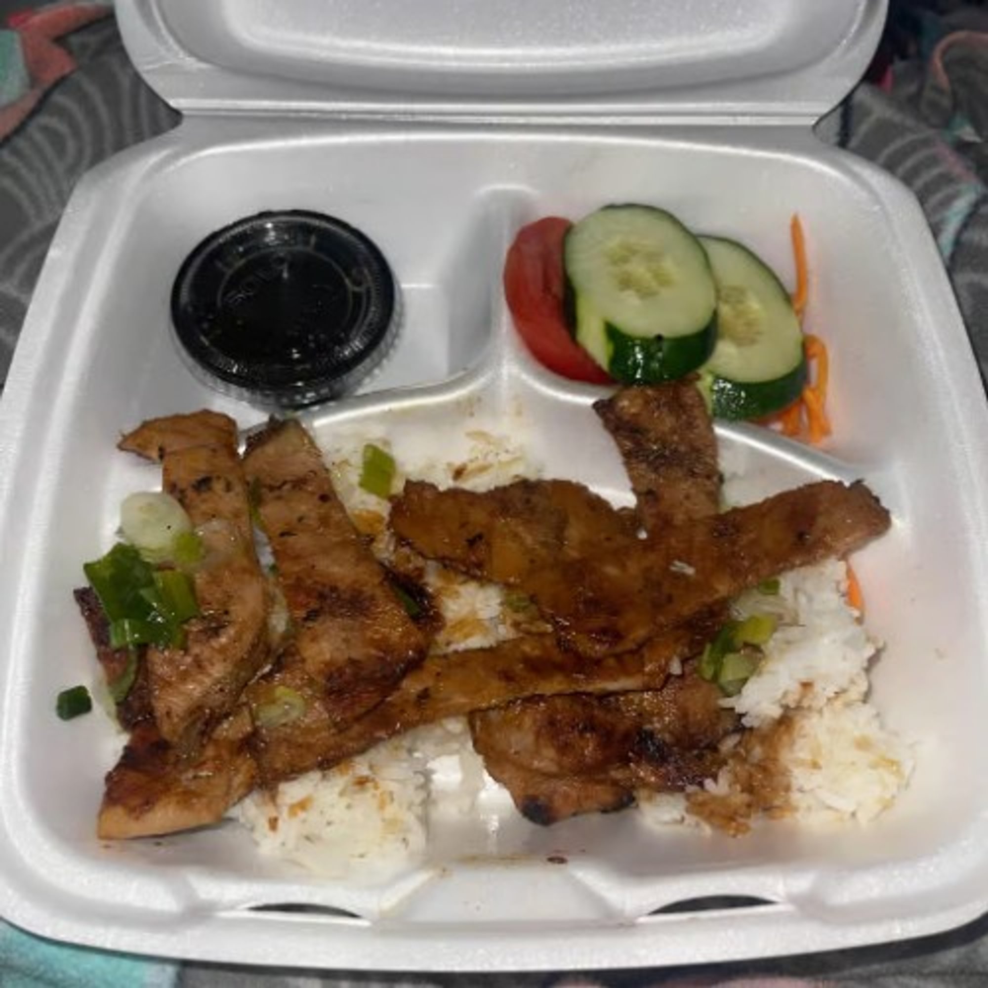 Grilled Pork W/ Rice