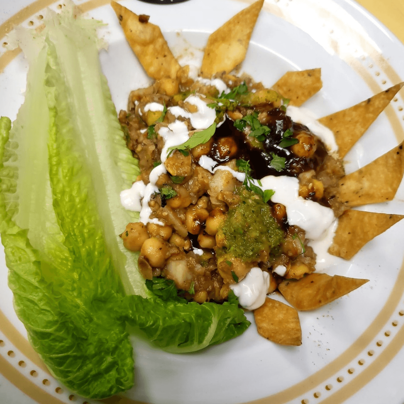 Chana Papdi Chaat