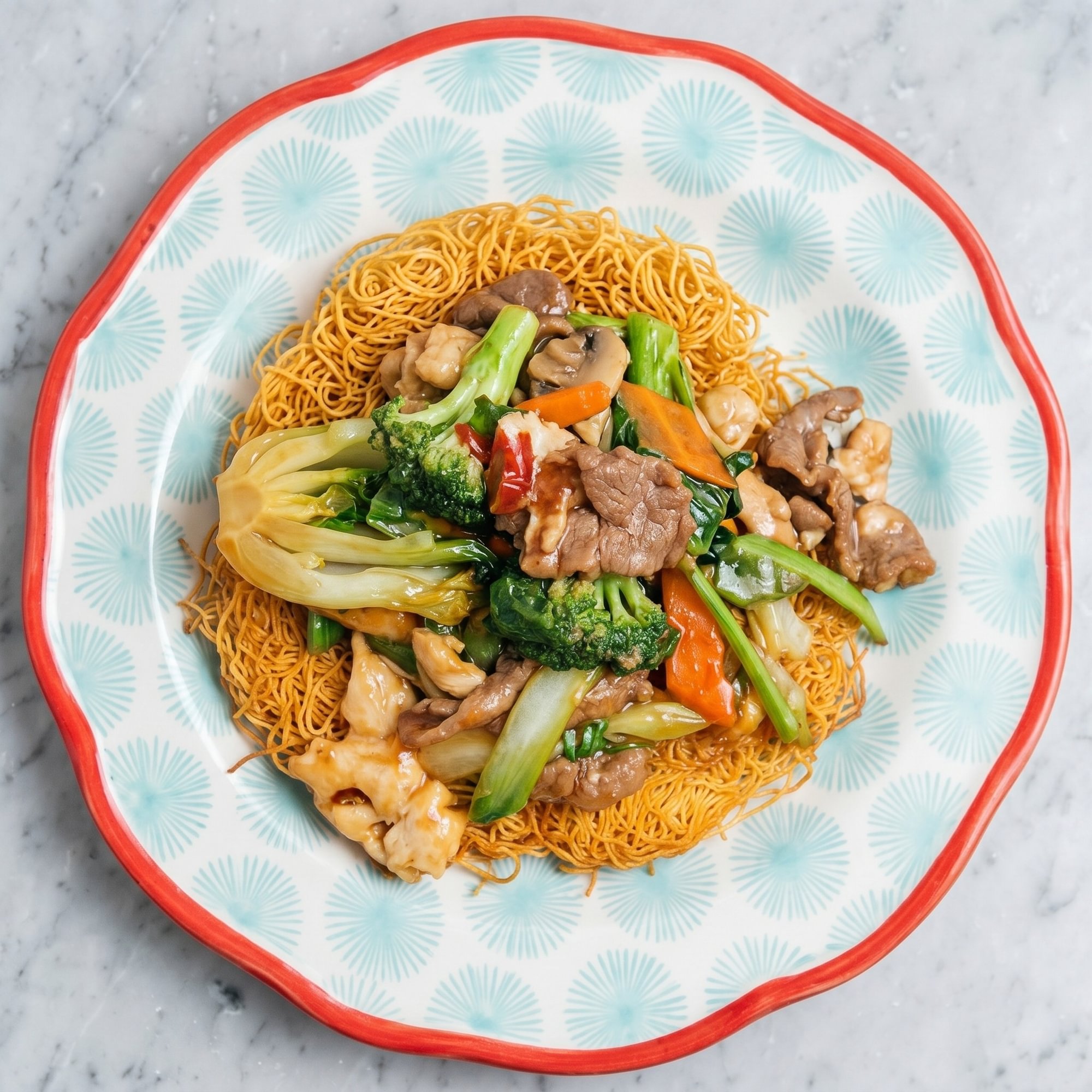 Cantonese Style Chow Mein
