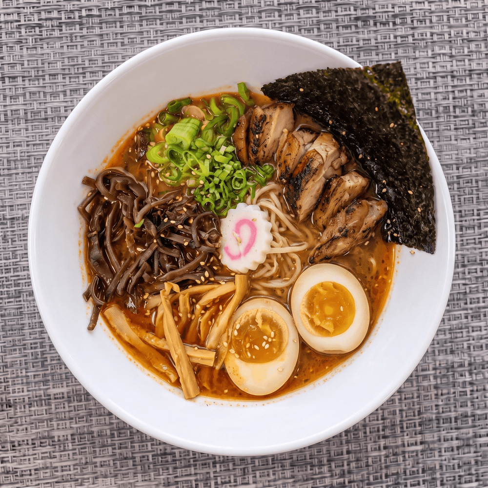 Shoyu Chicken Broth Ramen