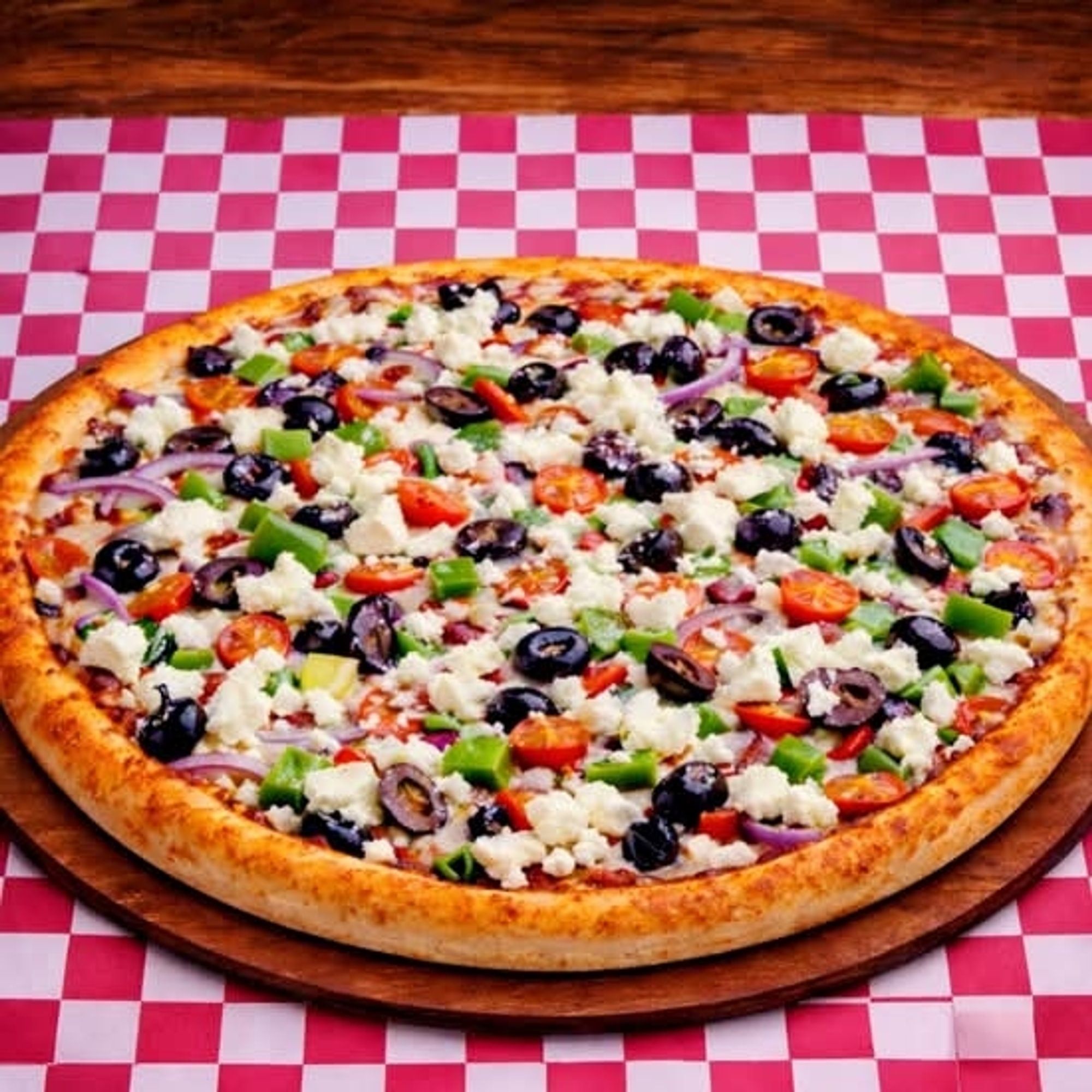 Large Jalapeños Bomb Pizza 14 (Greek Style)