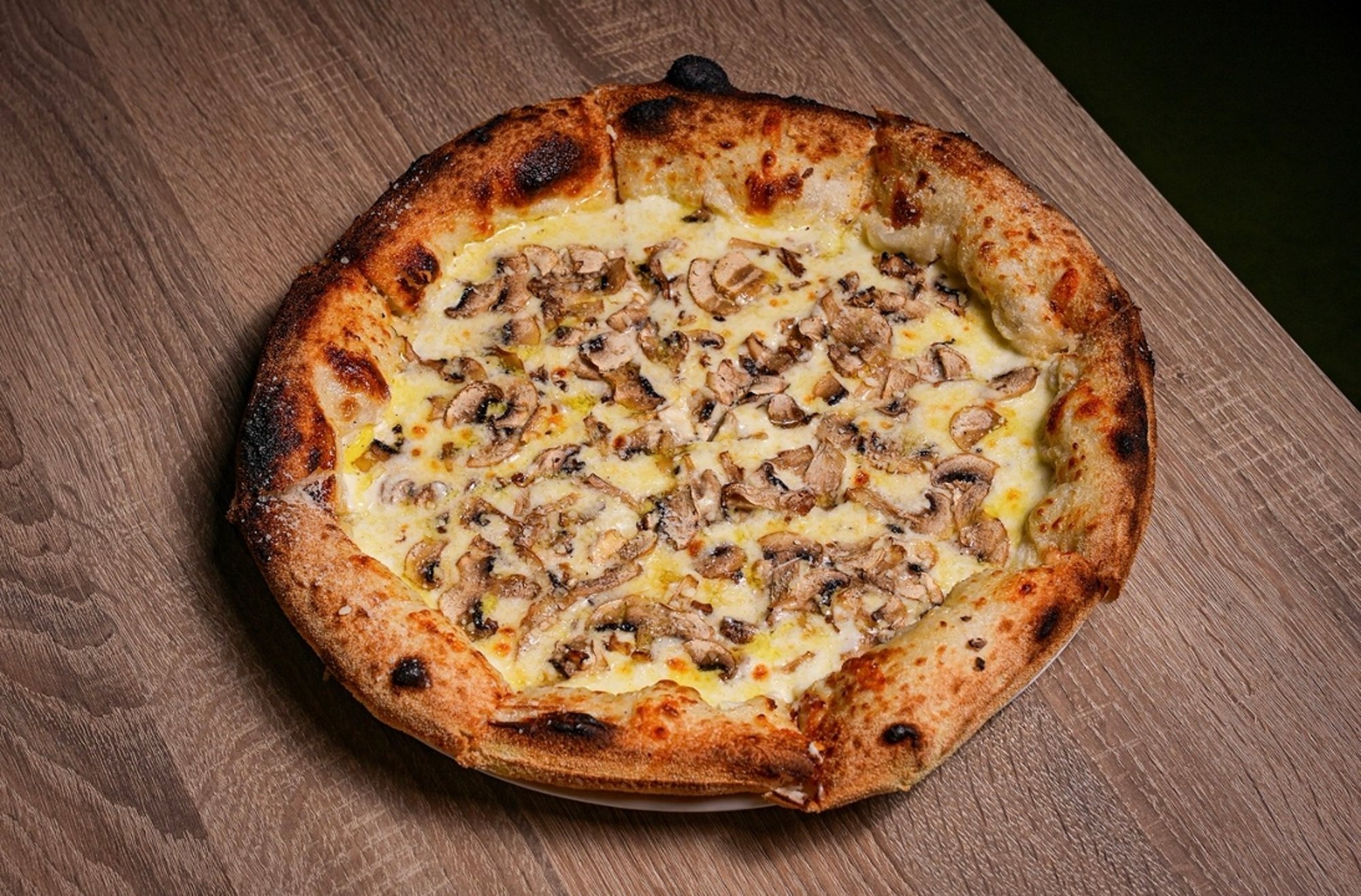 Truffle Mushrooms Pizza