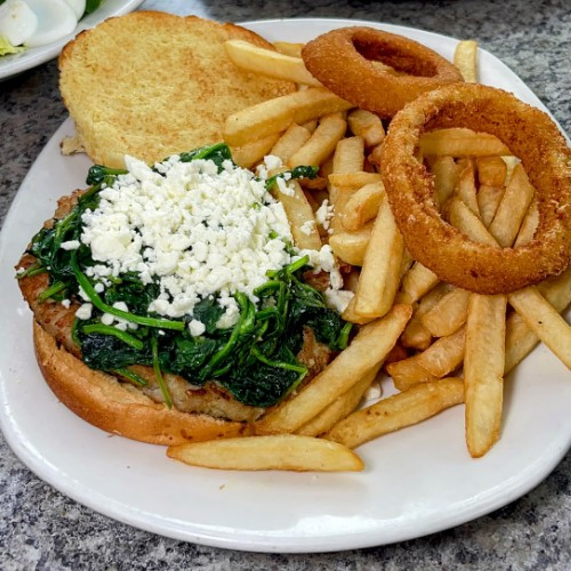Greek Turkey Burger