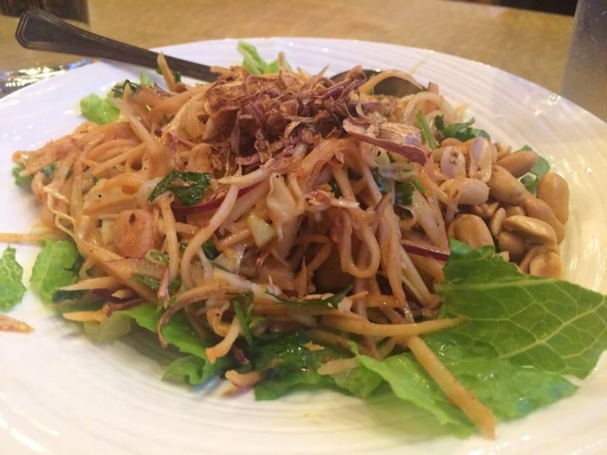 Green Papaya Salad Burmese Style