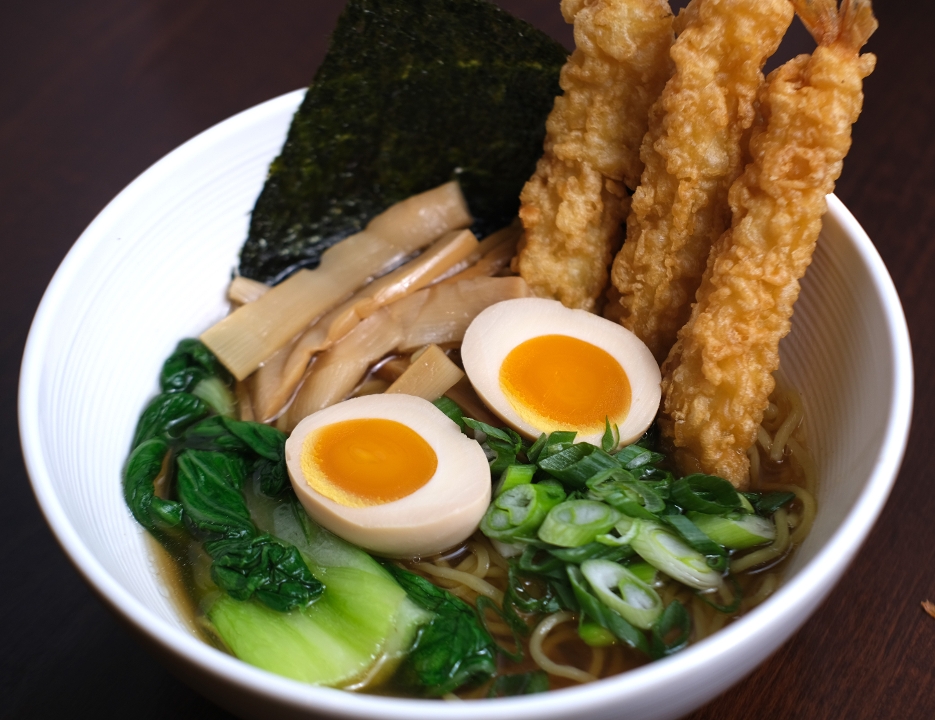 Shrimp Tempura Shoyu Ramen