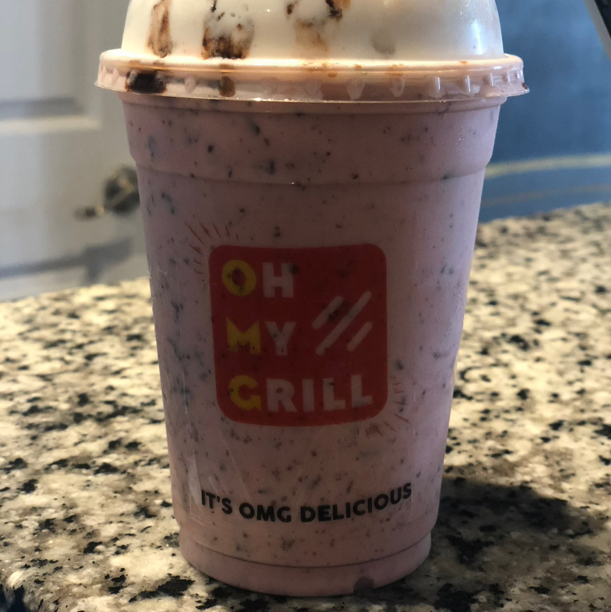 Large Chocolate Strawberry Shake