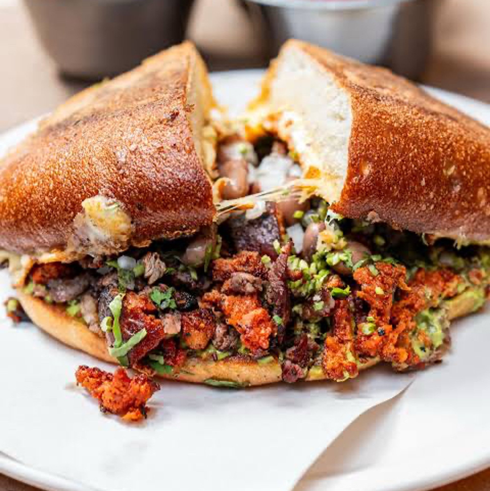 Torta Campechana (Meat Lovers)