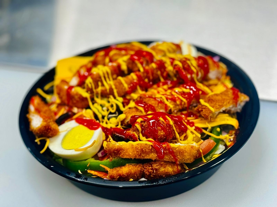 Crispy Chicken Salad