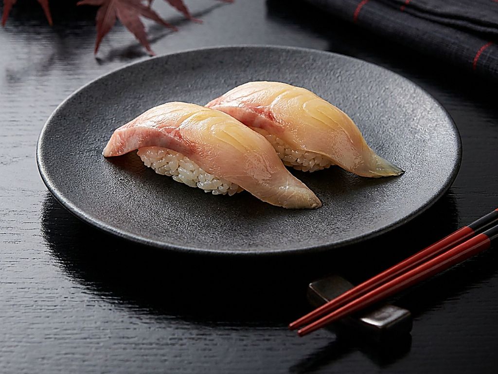 Hamachi (Yellowtail) Nigiri