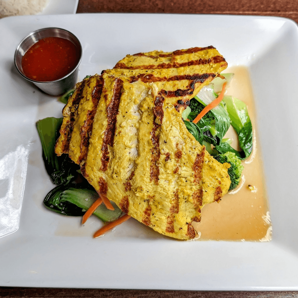 Grilled Chicken Breast Lunch
