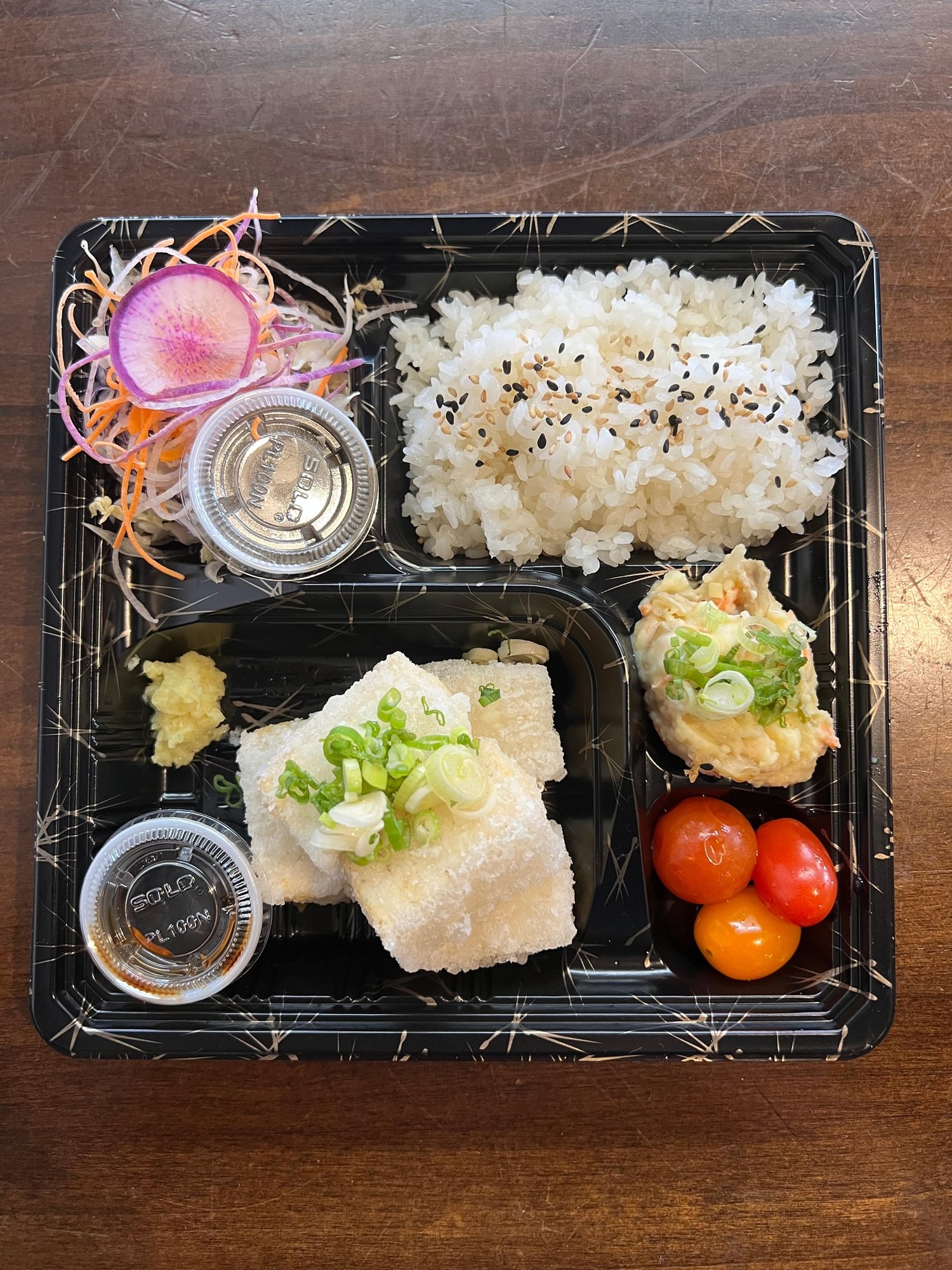 Agedashi Tofu Bento