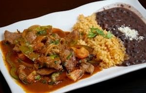 Bistec a la Mexican Steak Platter