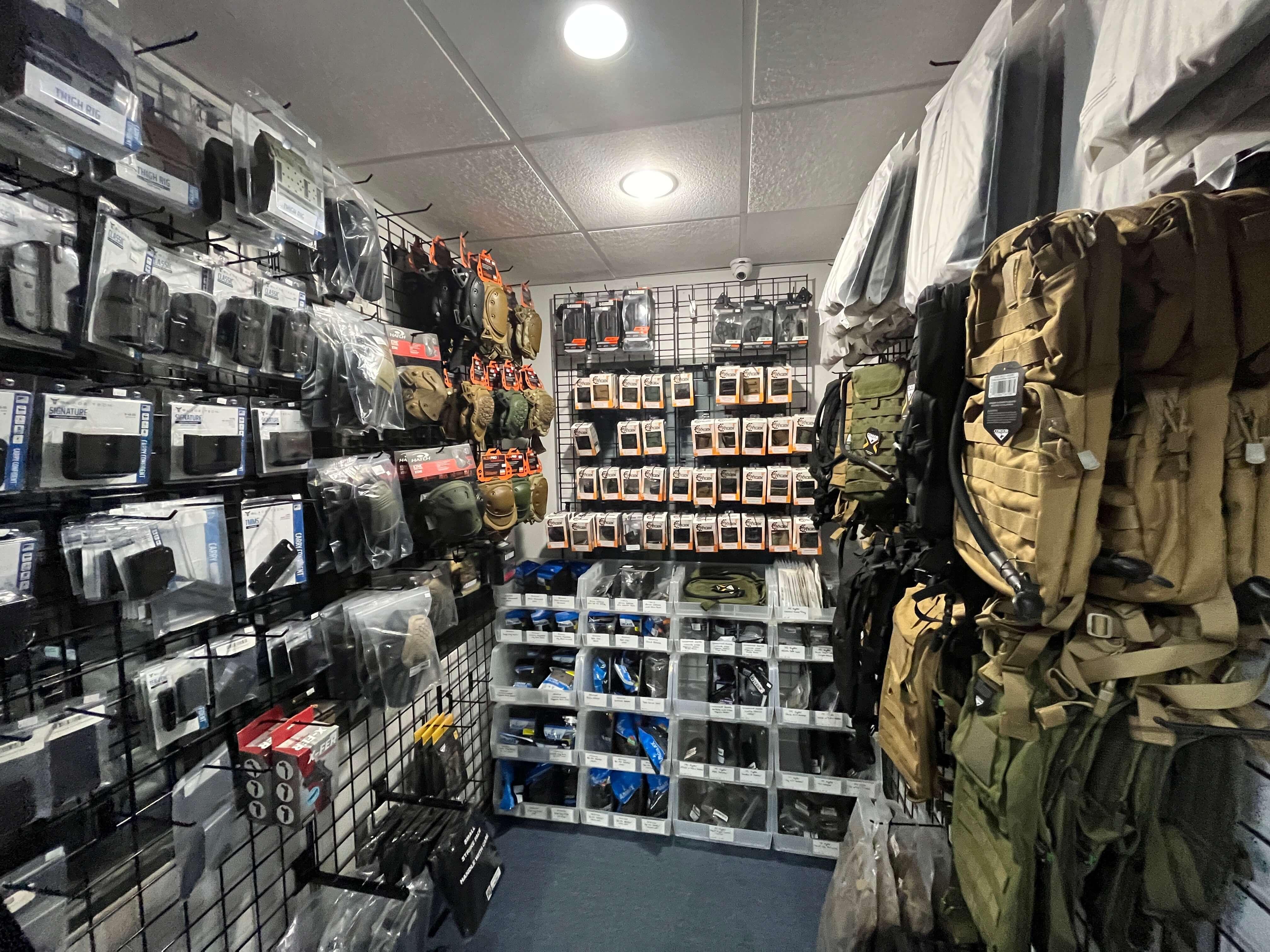 Amped Airsoft's Holster and Pack Room