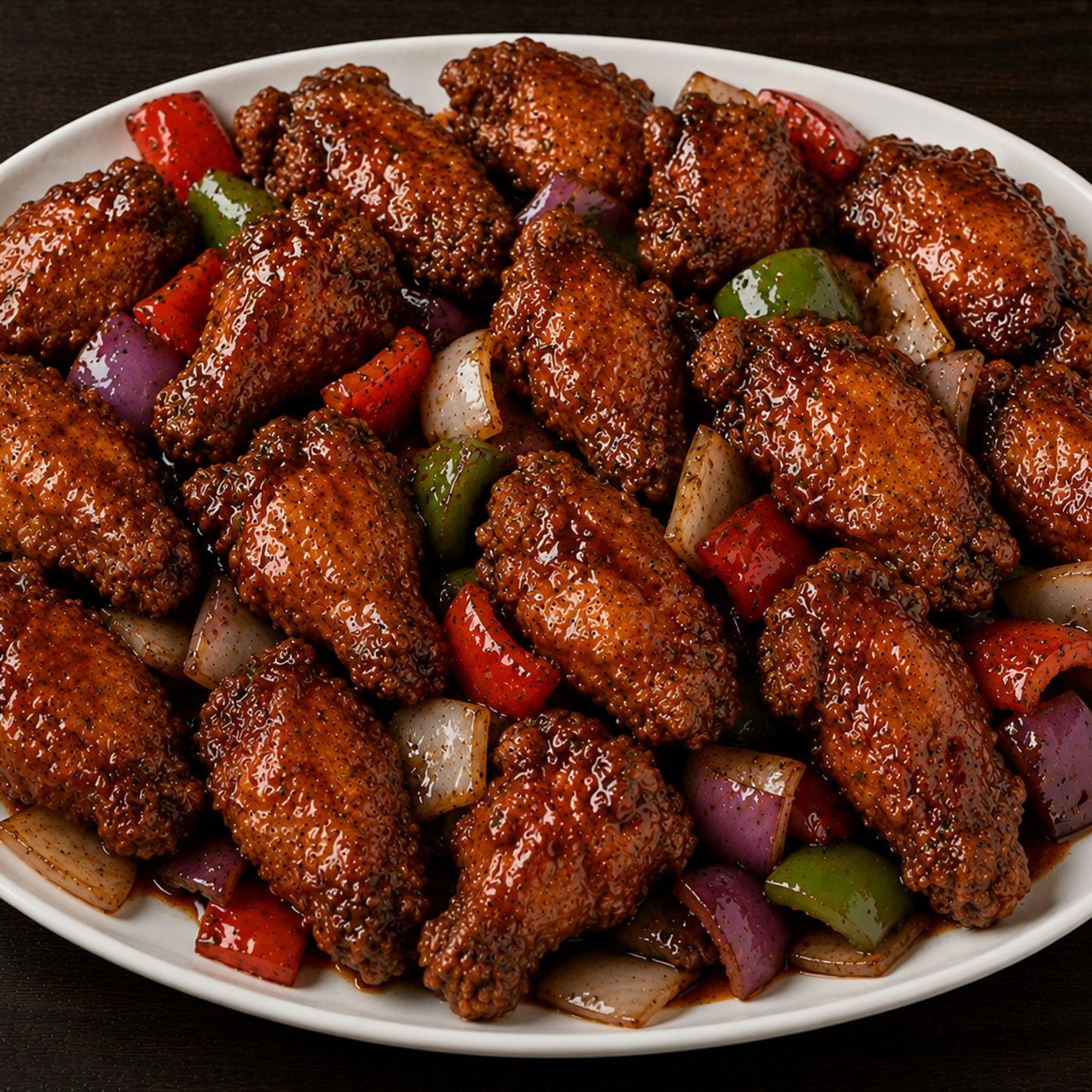 20pcs Wings (Two Flavor Sauce)