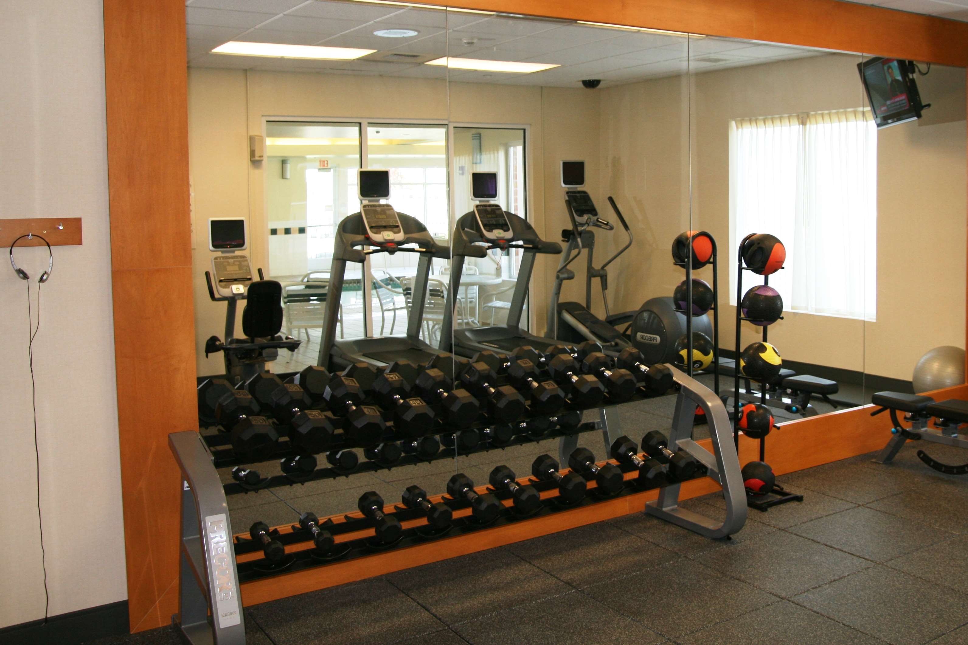 Health club  fitness center  gym