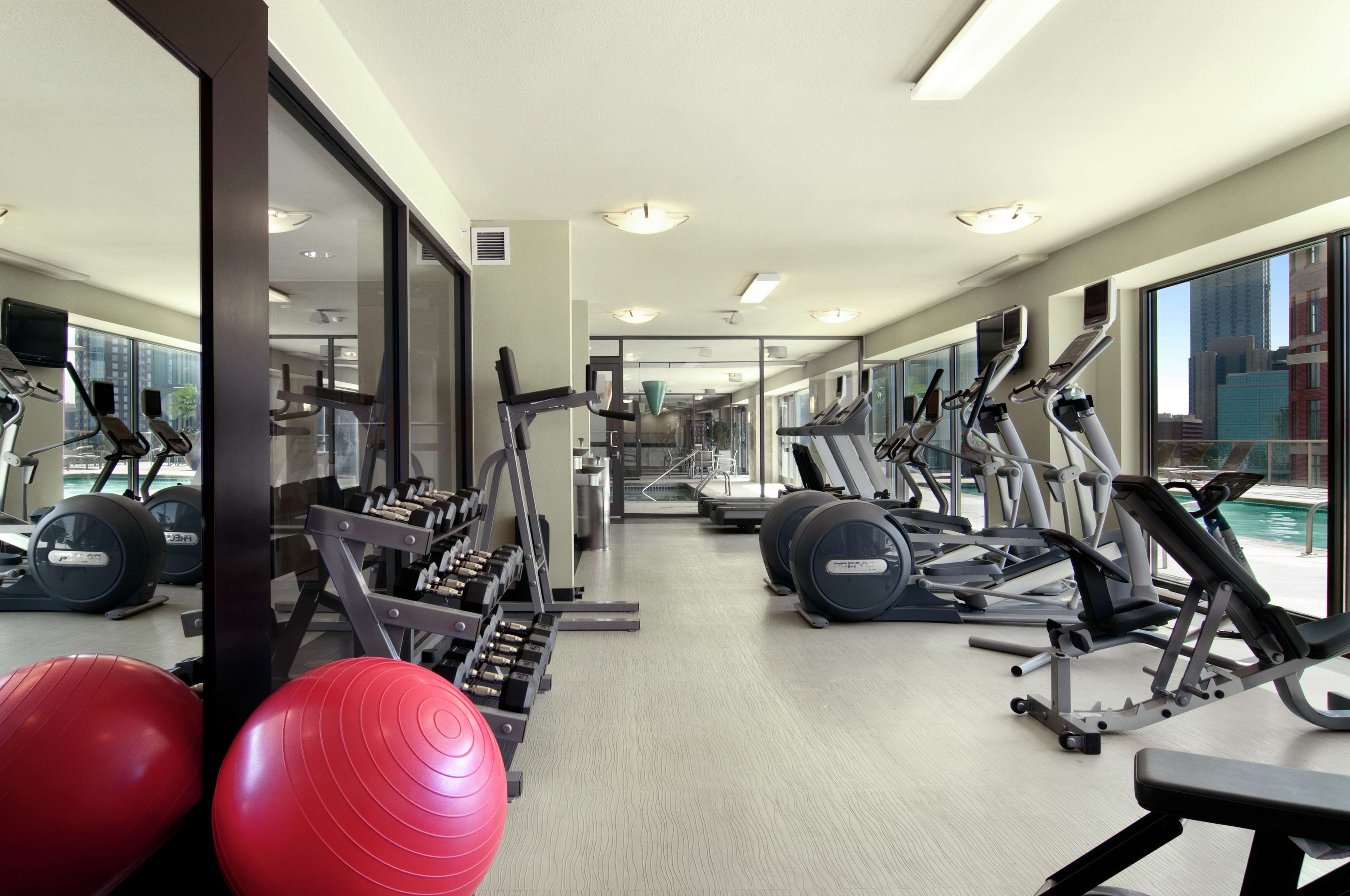 Health club  fitness center  gym