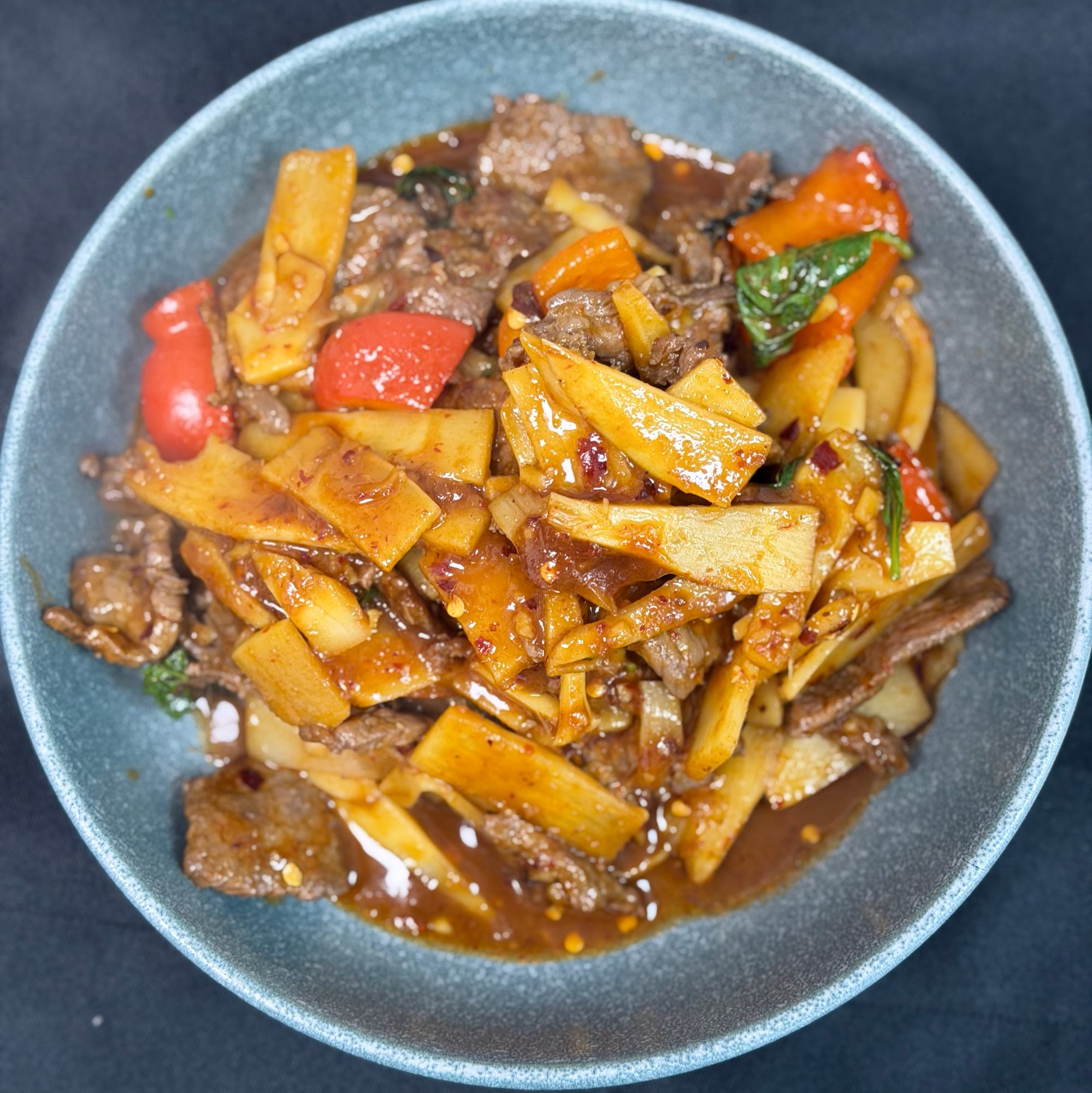 Pad Prig Nor Mai (Chili Bamboo)