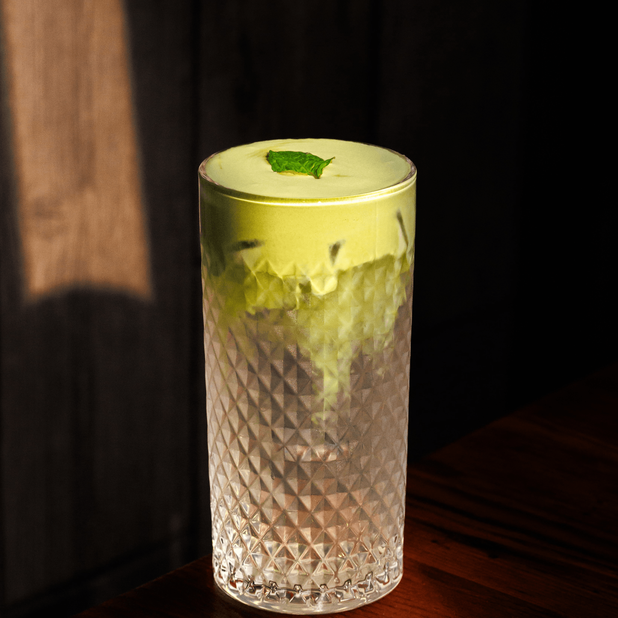 Iced Coconut Matcha Cloud