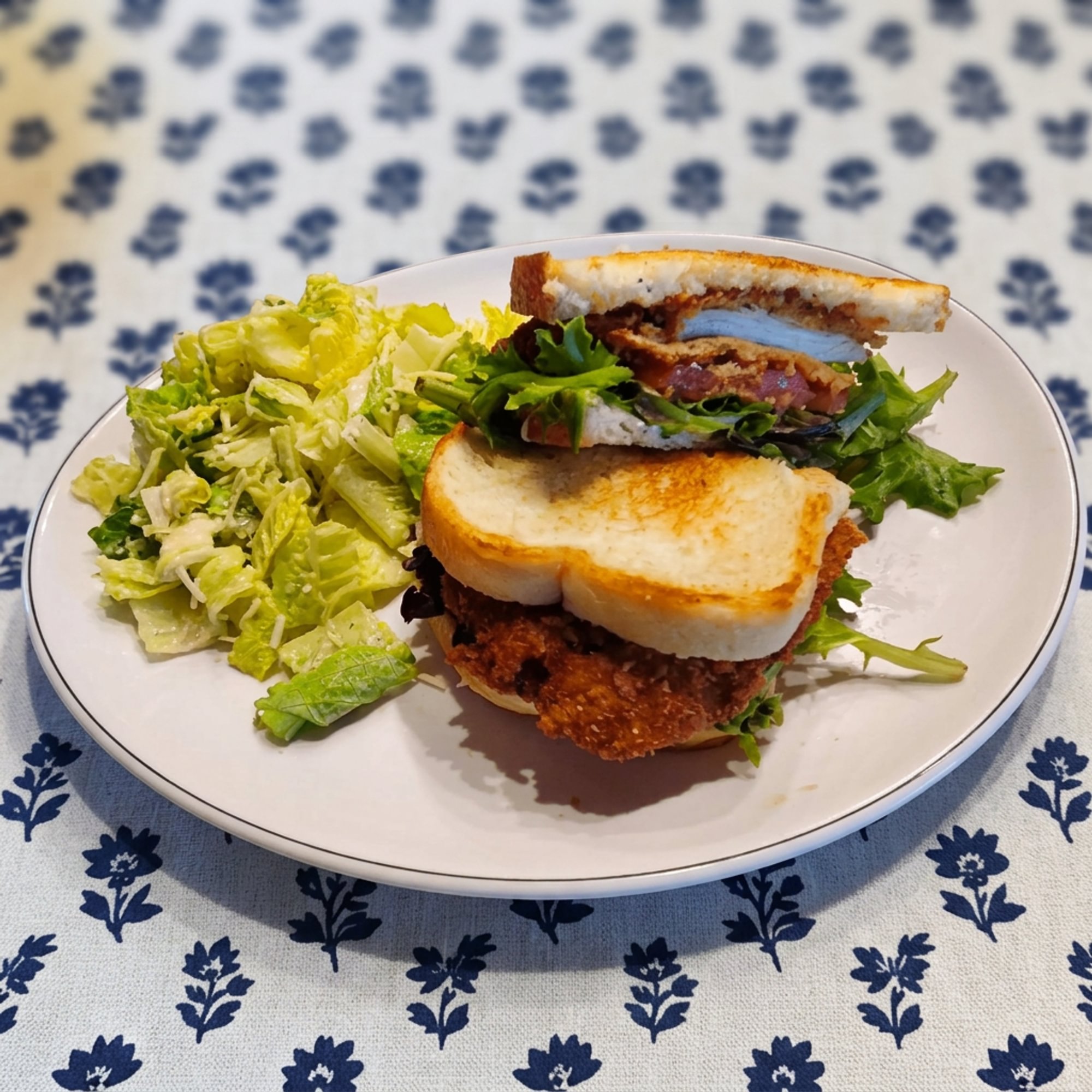 Jägerschnitzel Sandwich