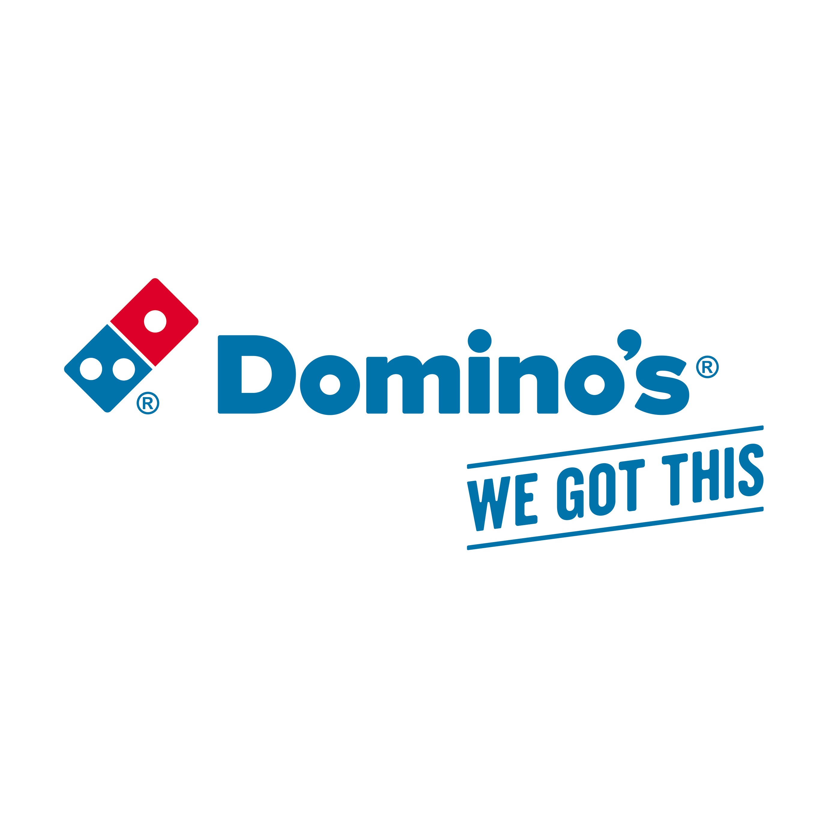 Domino's Pizza - Fareham - Central Logo