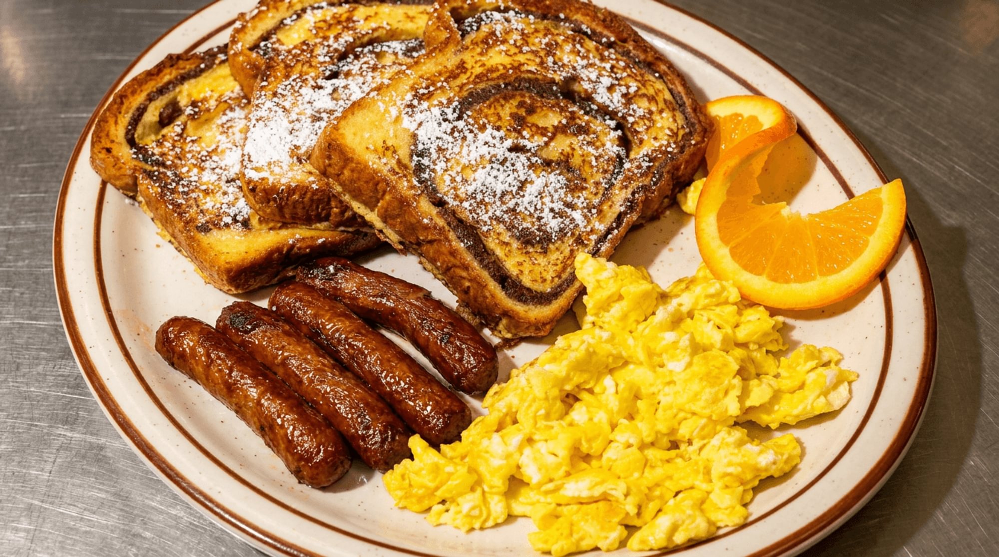 Cinnamon Raisin Breakfast Plate