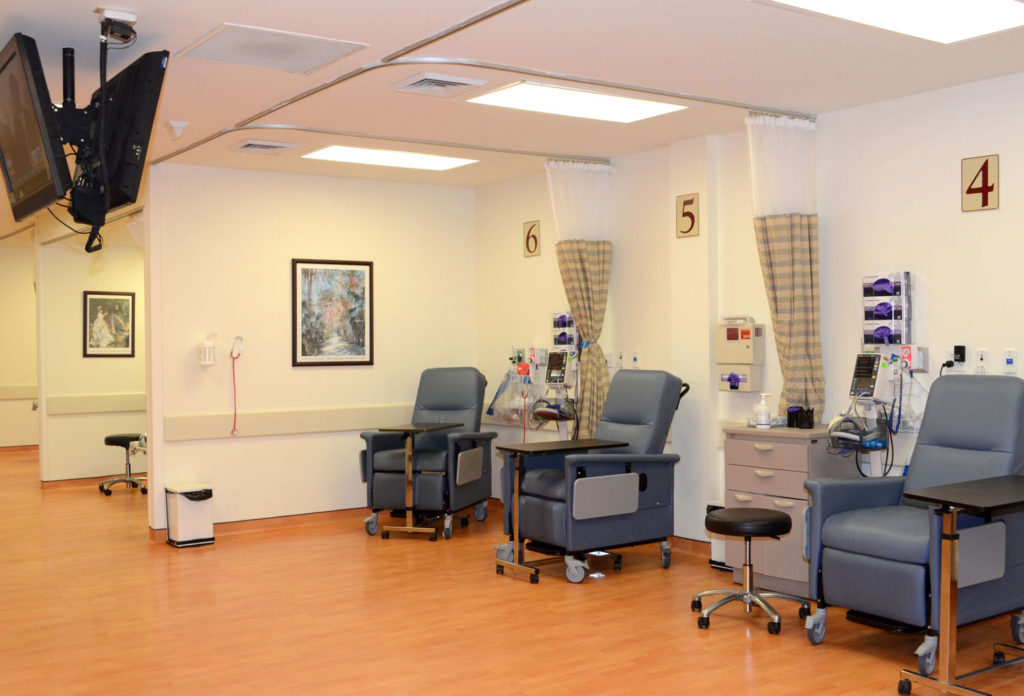 The treatment area at Azura Vascular Care South Philadelphia