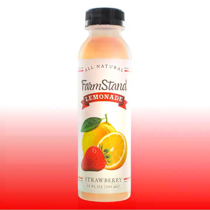 FarmStand Lemonade Strawberry 12oz