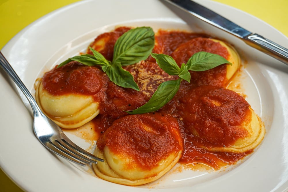Ravioli Parmigiana