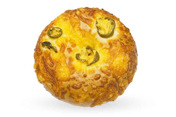 Jalapeno Cheddar Bagel