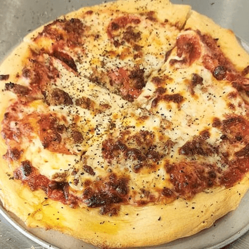 10 inch Personal Pizza (sausage and pepperoni)
