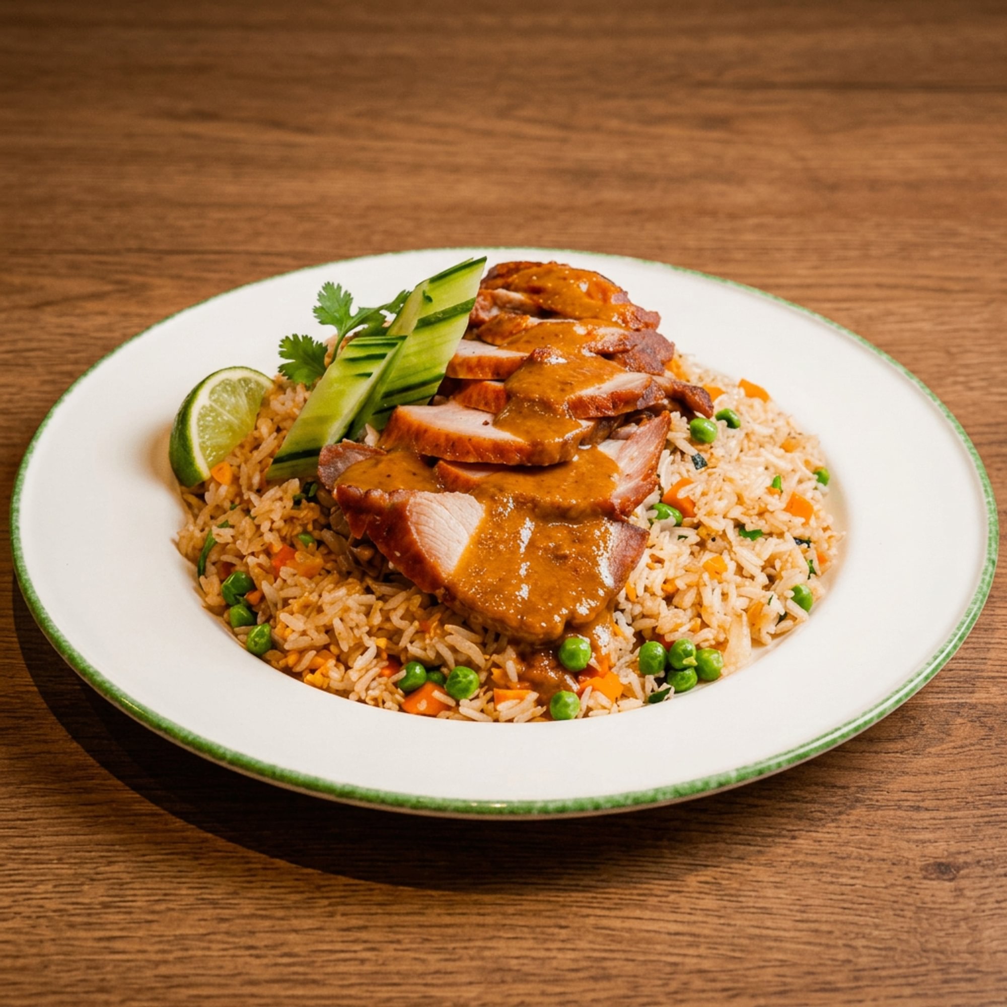 BBQ Pork Fried Rice (Party Tray)