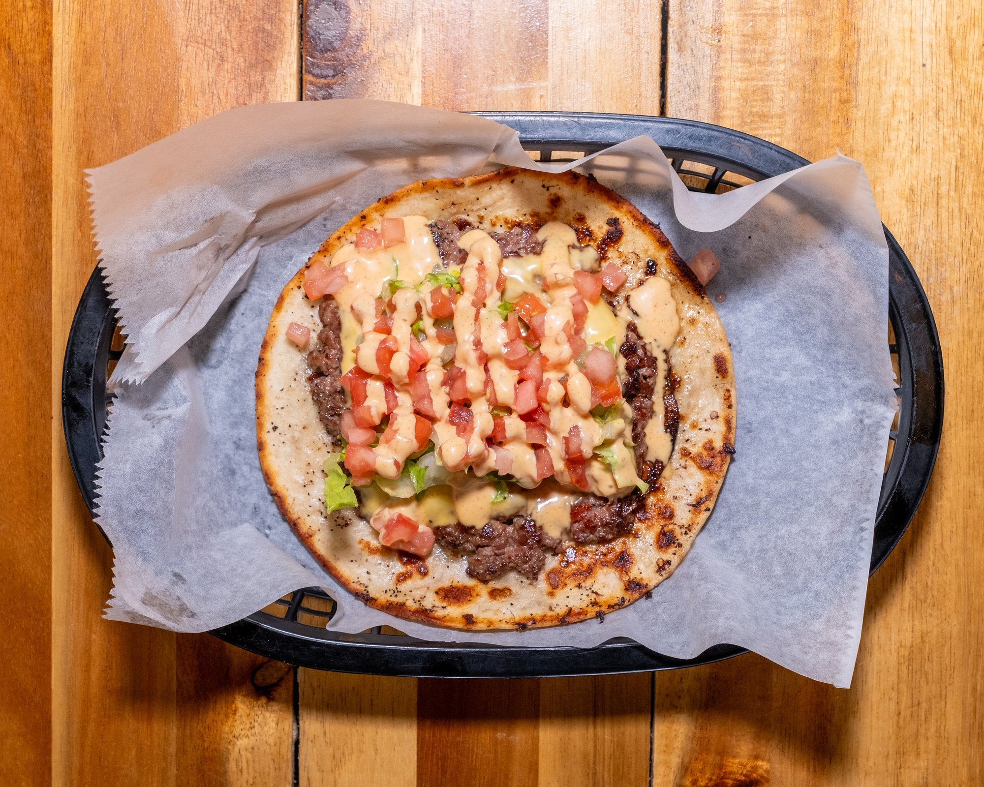 Smash Burger Taco