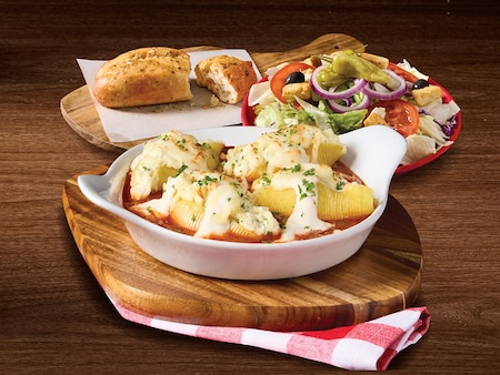 Cheesy Jumbo Stuffed Shells