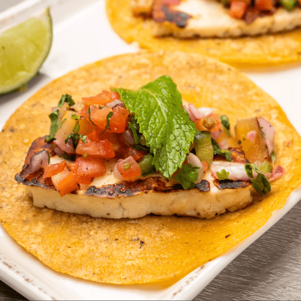 Halloumi Queso Tacos