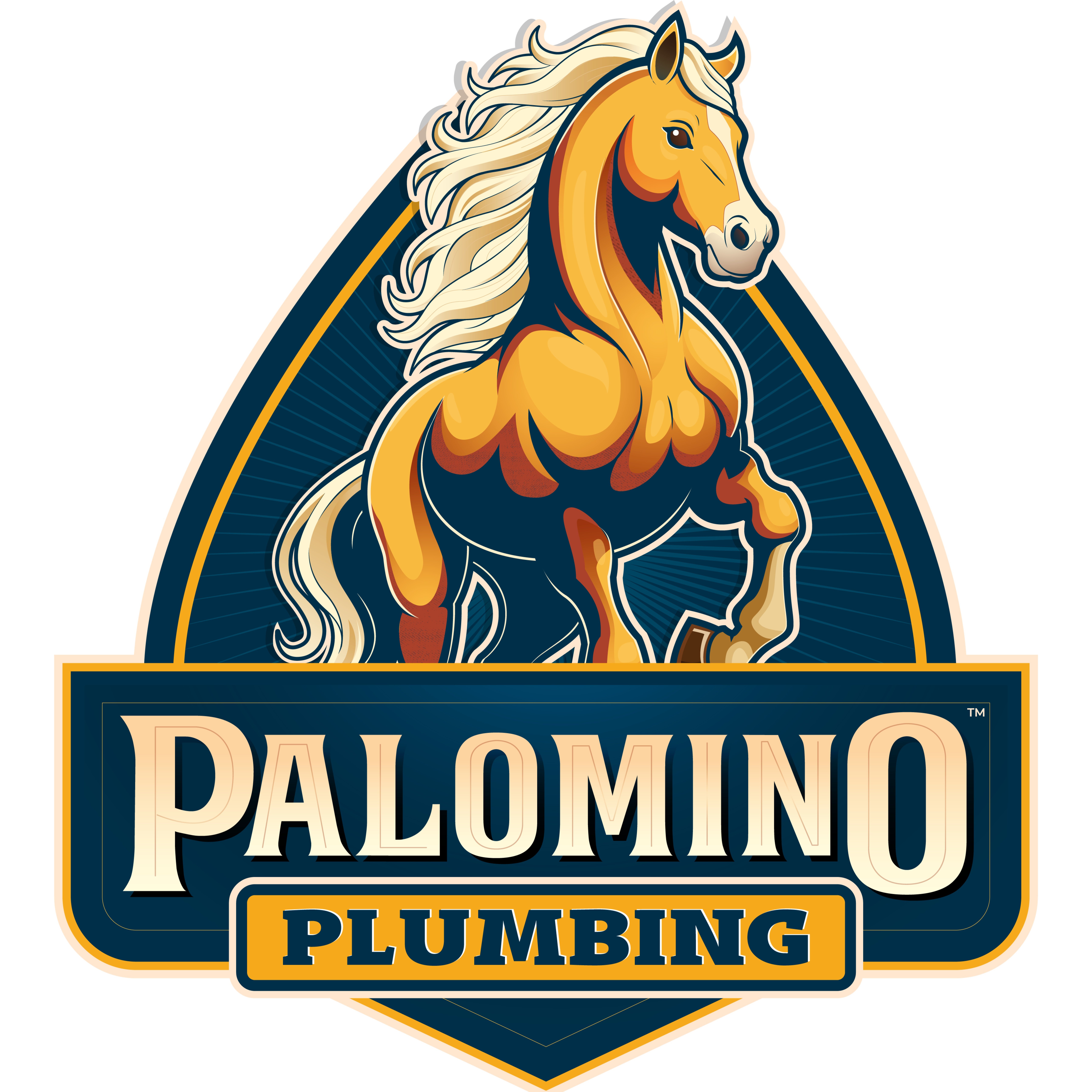 Palomino Plumbing Logo